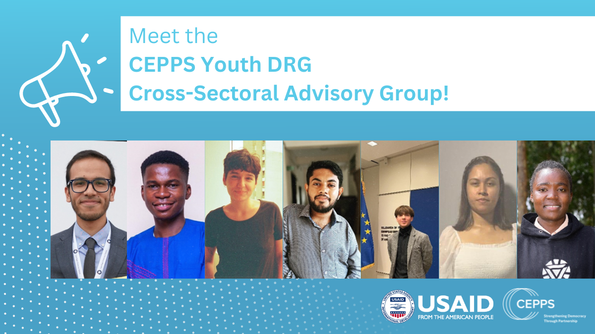 CEPPS 2022 Youth DRG Cross-Sectoral Advisory Group feature image